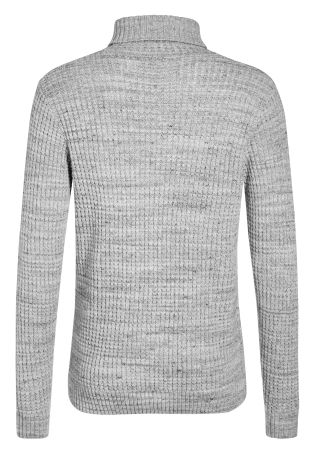 Textured Roll Neck